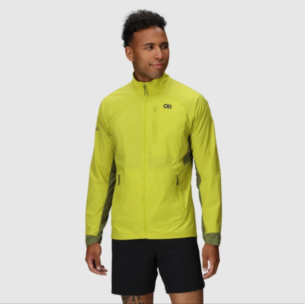 Outdoor Research Deviator Wind Jacket Viper/Willow Sz XXL